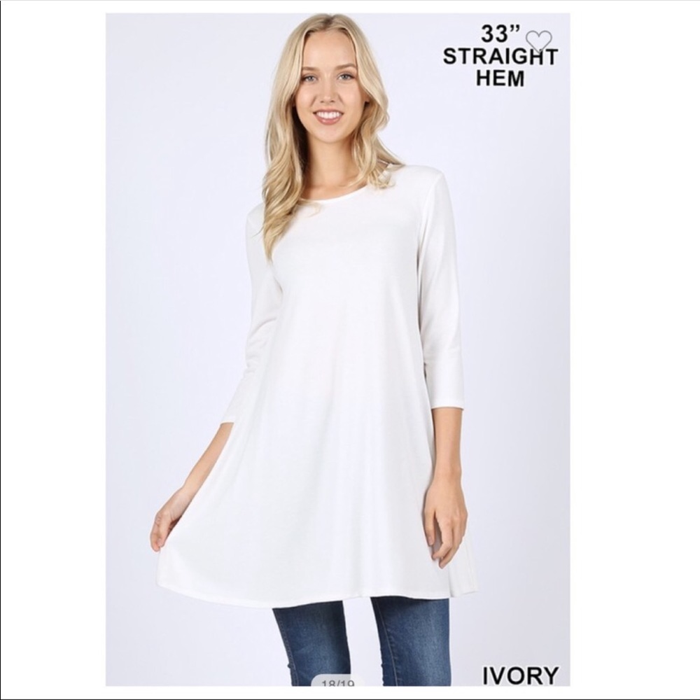 Swing Tunic with Side Pockets